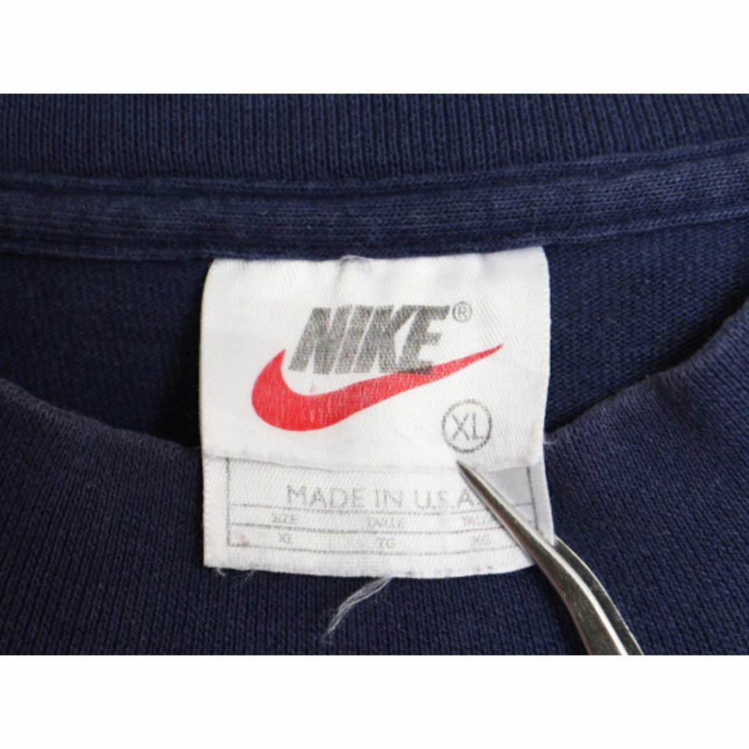 NIKE - 90s USA製 ナイキ モックネック 長袖 Tシャツ メンズ XL NIKE - 90s USA製 ナイキ モックネック 長袖 Tシャツ メンズ XL