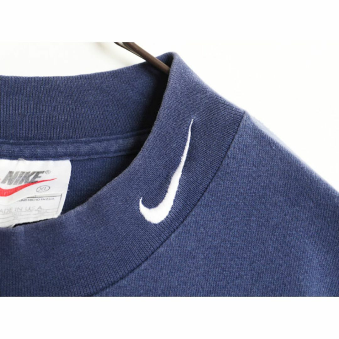 NIKE - 90s USA製 ナイキ モックネック 長袖 Tシャツ メンズ XL NIKE - 90s USA製 ナイキ モックネック 長袖 Tシャツ メンズ XL