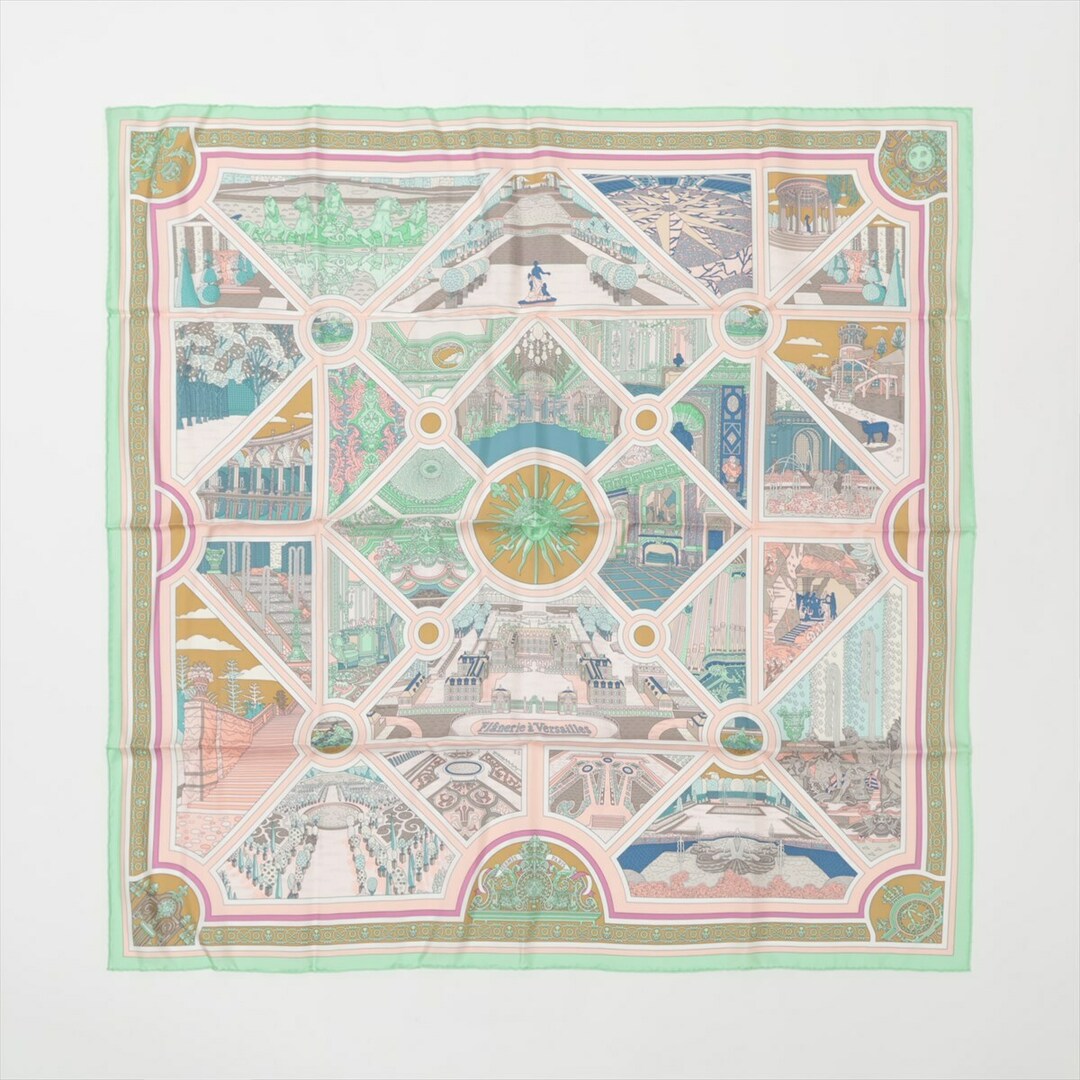 HERMES - エルメス カレ90 Flanerie a Versailles ヴェルサイ