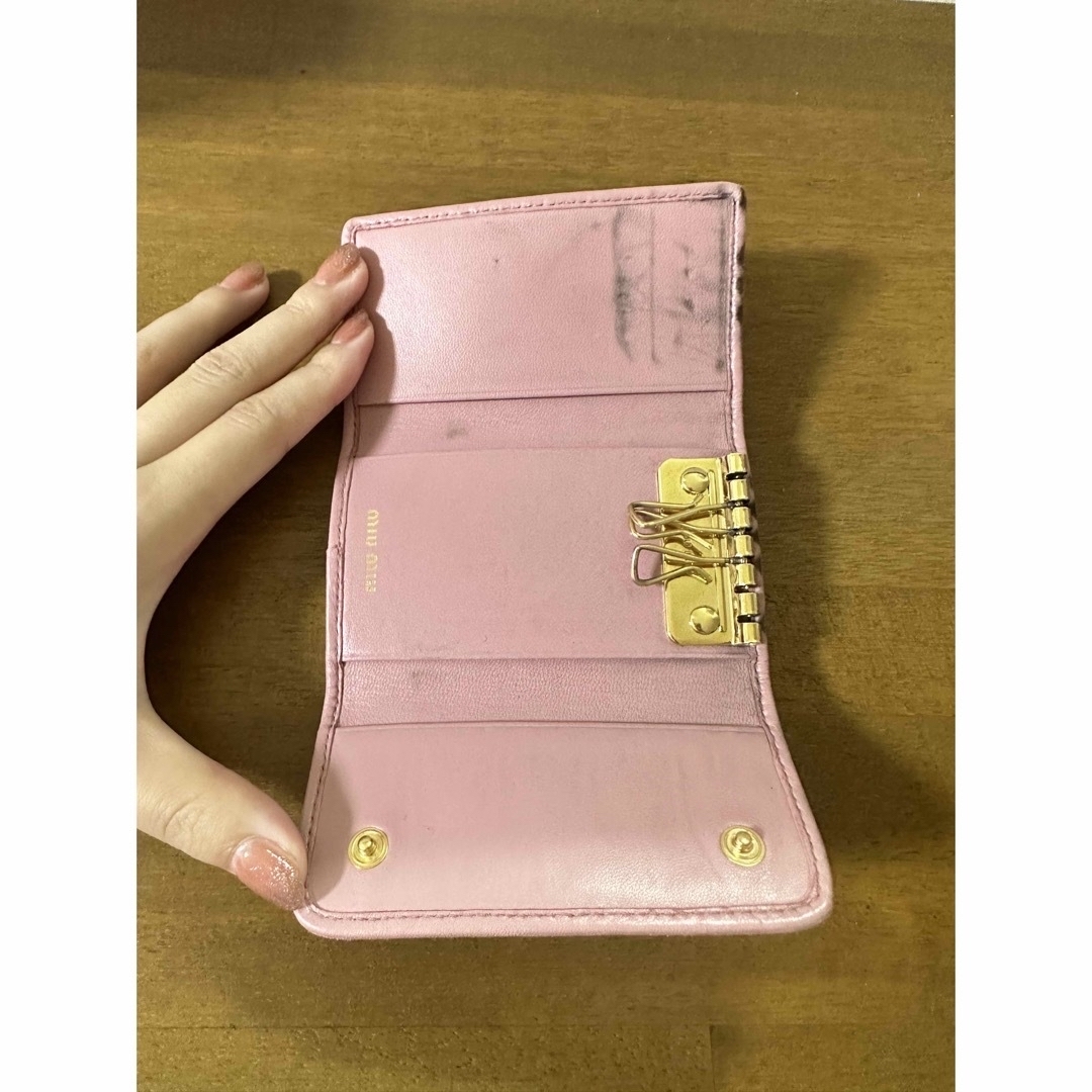 MIU MIU - miumiuキーケース マトラッセの通販 by ribon melody MIU MIU - miumiuキーケース マトラッセの通販 by ribon melody