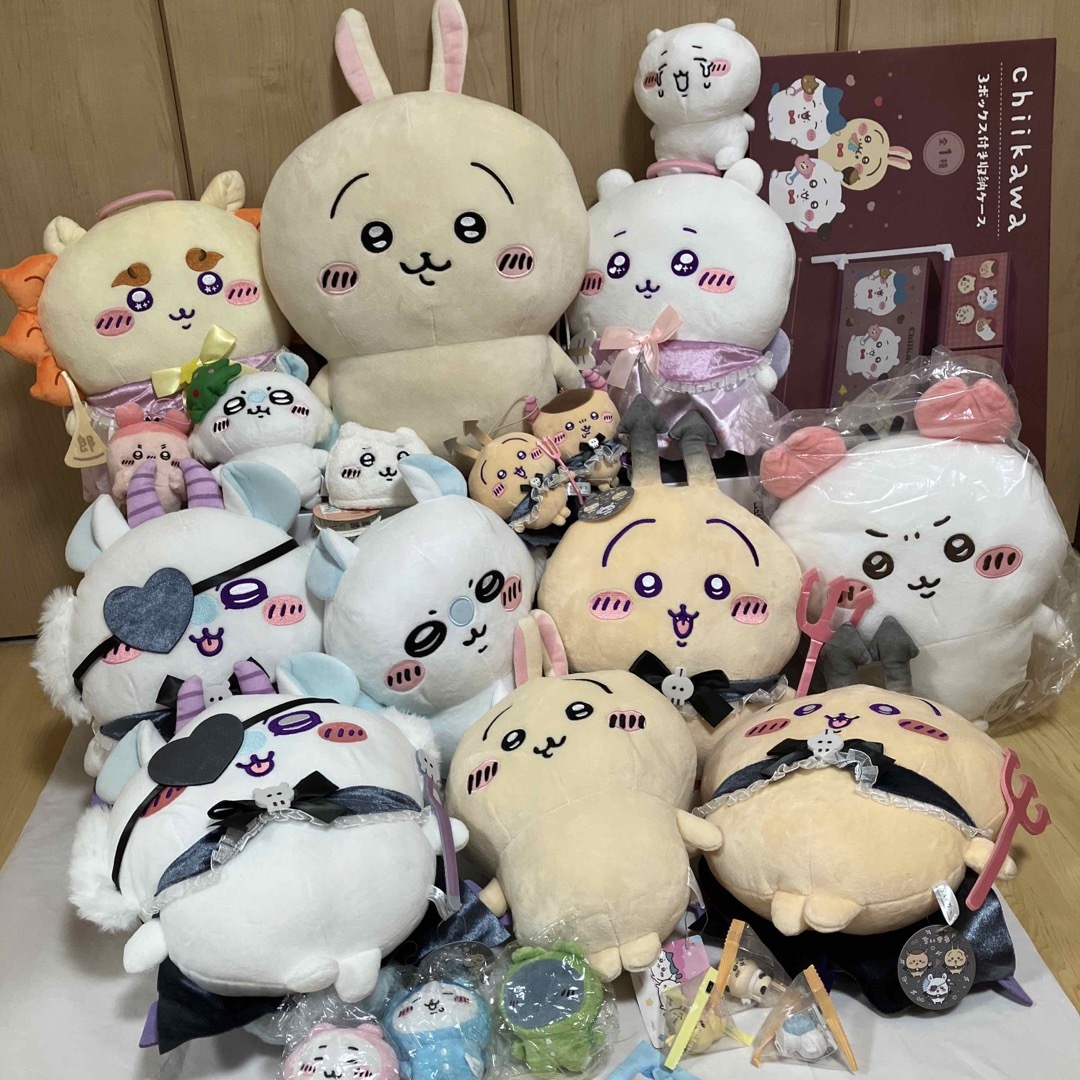 ちいかわてんし♡あくまおしりふりふりbigぬいぐるみ まとめ売り ちいかわてんし♡あくまおしりふりふりbigぬいぐるみ まとめ売り