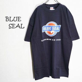 ブルーシール(ブルーシール)の◆新品◆ブルーシールオリジナルTシャツ　フロントプリント　紺　XL(Tシャツ/カットソー(半袖/袖なし))