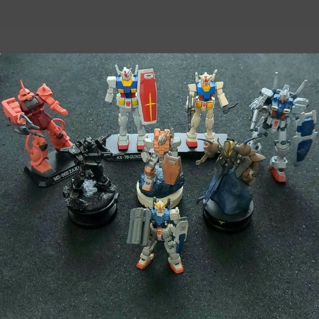 まとめ売り】【入手困難】機動戦士ガンダム ミニフィギュア 8体 まとめ売り】【入手困難】機動戦士ガンダム ミニフィギュア 8体