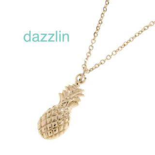 ダズリン(dazzlin)のdazzlin♡パイナップルネックレス(ネックレス)