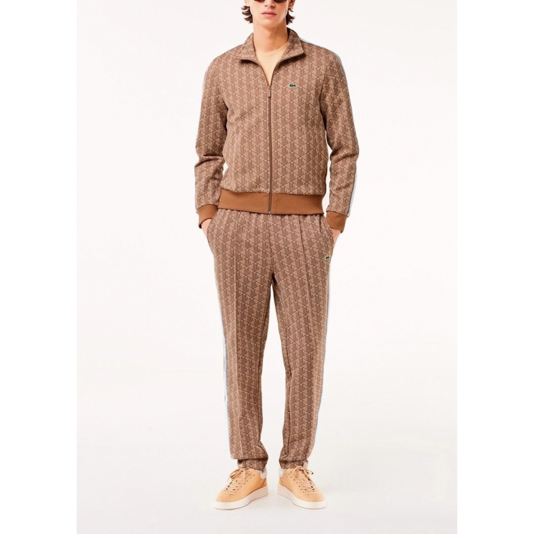 LACOSTE】トラックセットアップ モノグラム ジャージ LACOSTE】トラックセットアップ モノグラム ジャージ