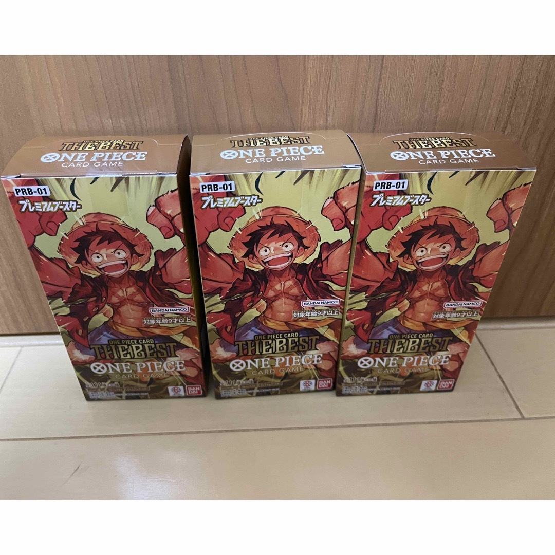 ワンピースカードゲーム プレミアムブースター 3BOX分 30パック ワンピースカードゲーム プレミアムブースター 3BOX分 30パック