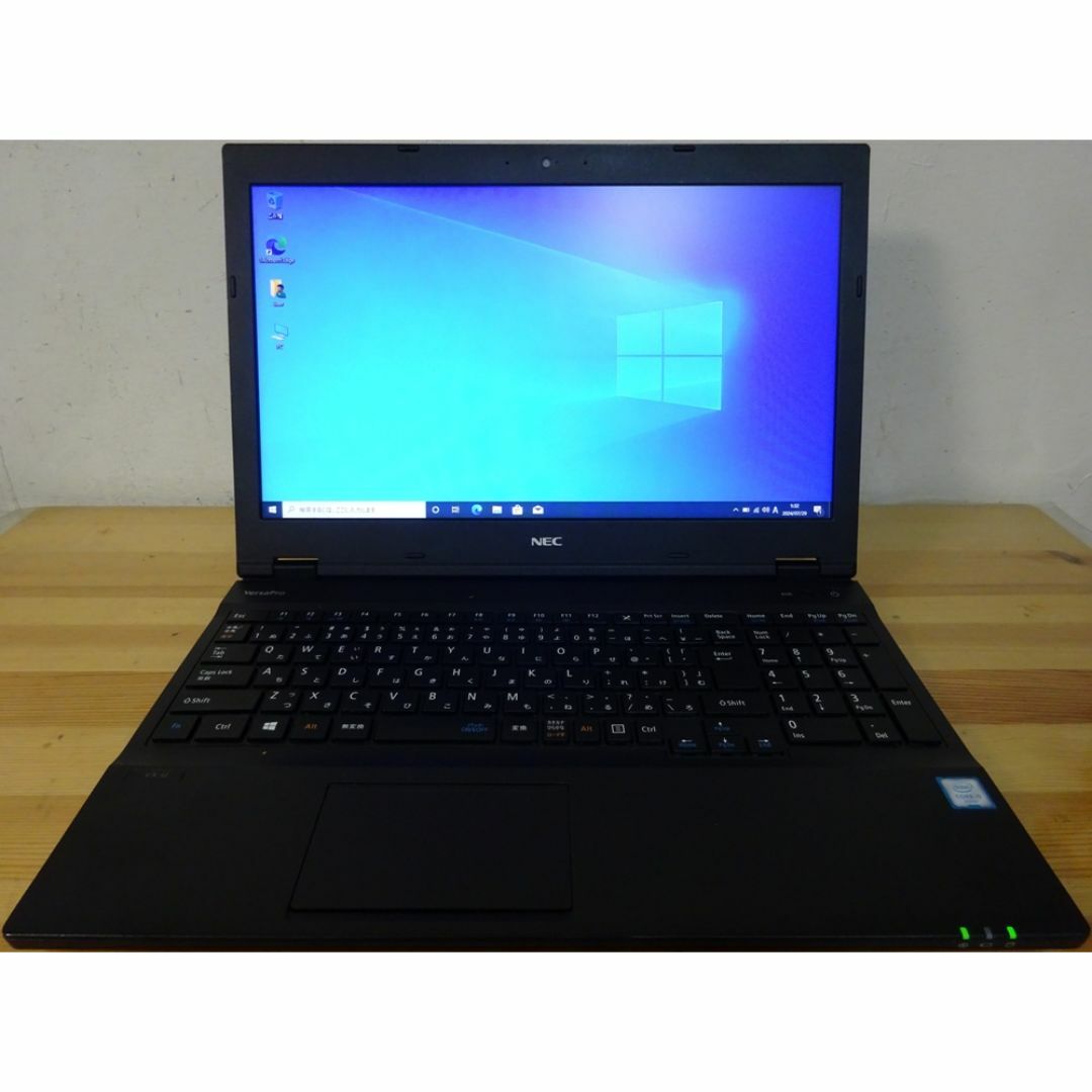 NEC ノートパソコン VersaPro PC-VK24MXZFU/中古特価良品