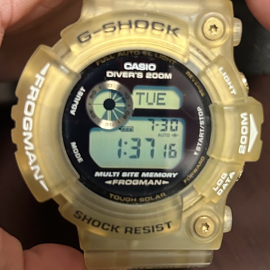 CASIO - G-SHOCK FROGMAN 25周年 GW-225E-7 フロッグマンの通販 CASIO - G-SHOCK FROGMAN 25周年 GW-225E-7 フロッグマンの通販
