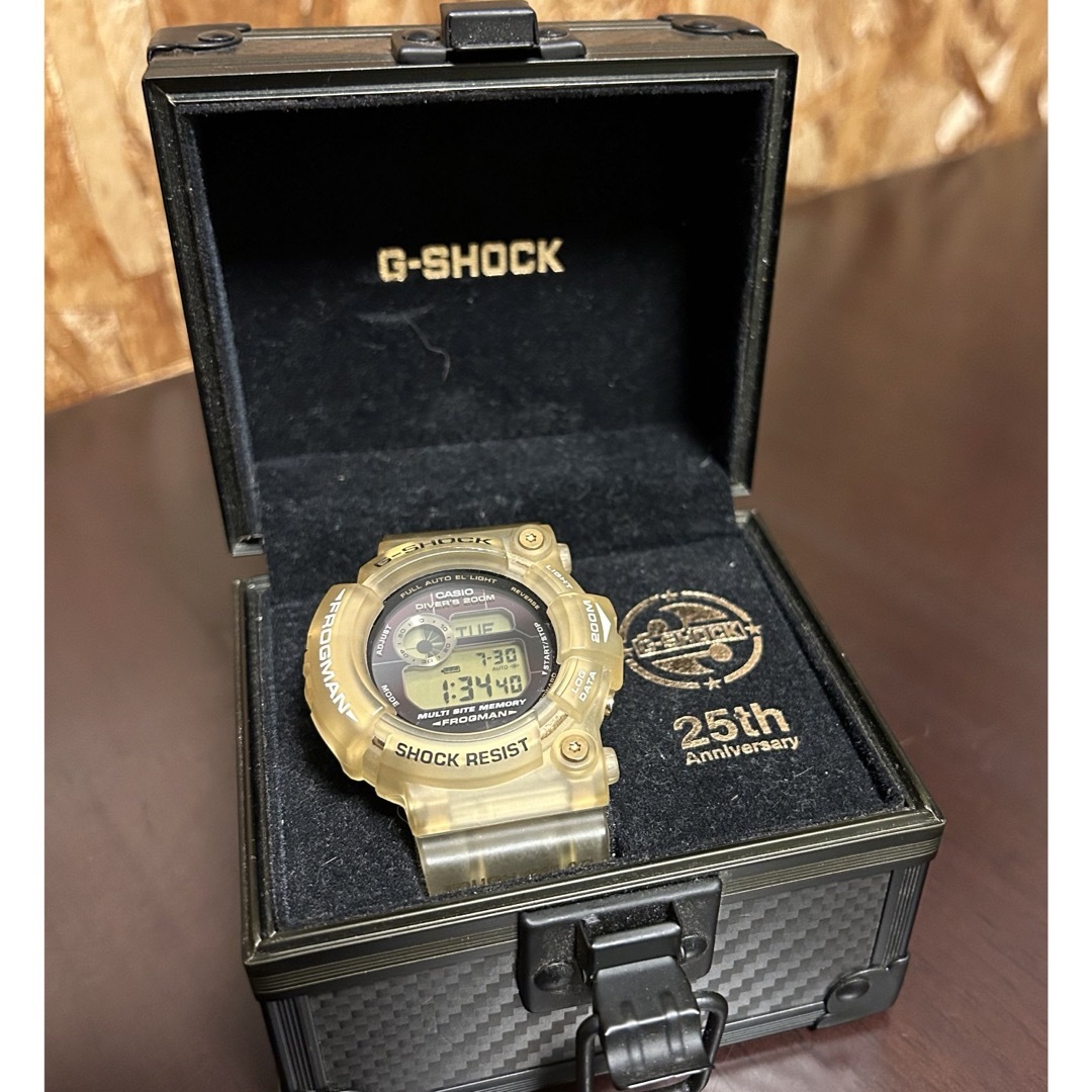 CASIO - G-SHOCK FROGMAN 25周年 GW-225E-7 フロッグマンの通販 CASIO - G-SHOCK FROGMAN 25周年 GW-225E-7 フロッグマンの通販