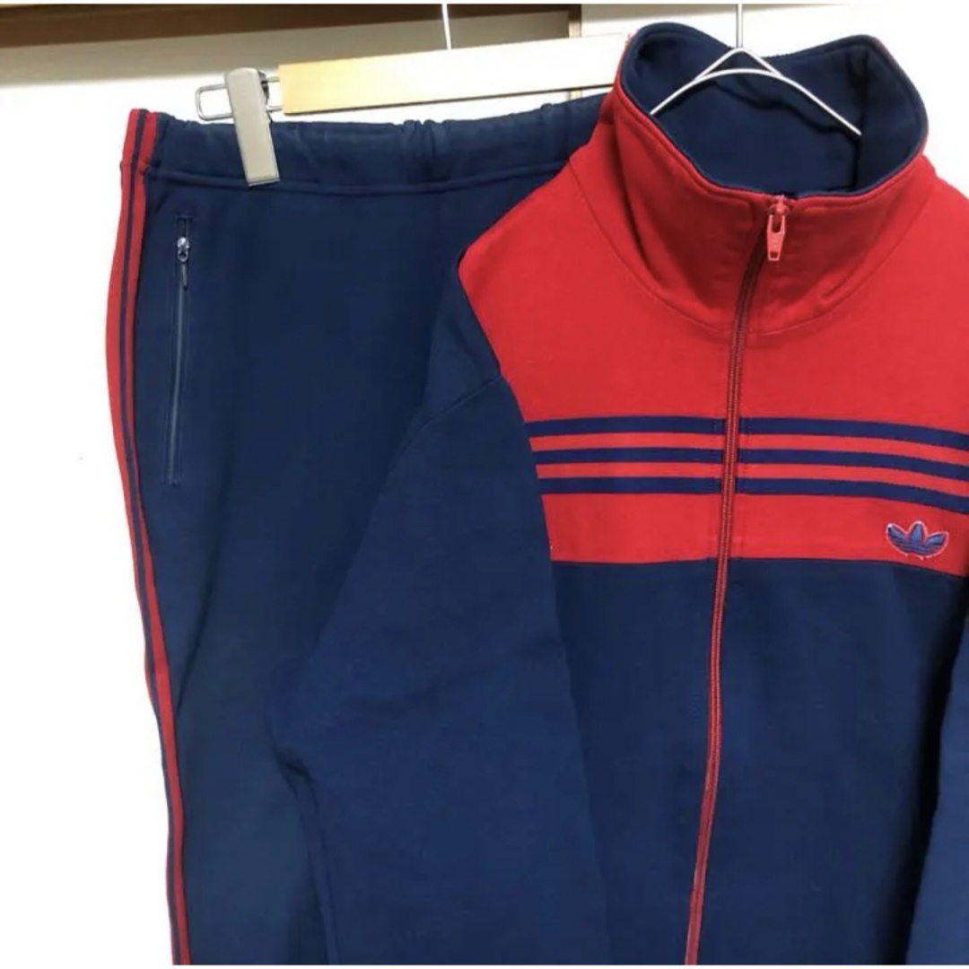 adidas - adidasオールドジャージ セットアップ ビンテージ adidas - adidasオールドジャージ セットアップ ビンテージ