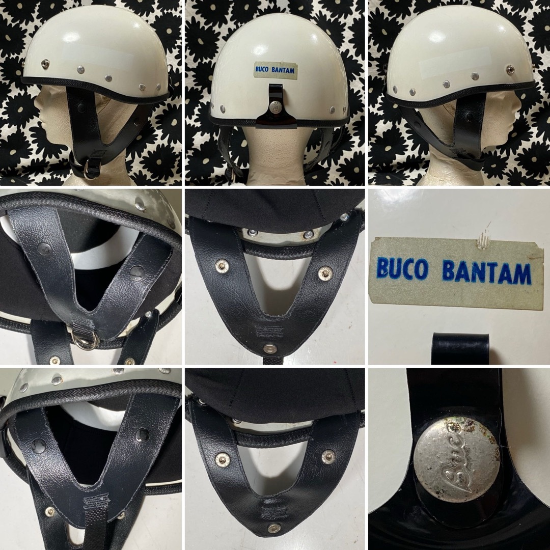 ブコ - Buco BANTAM ビンテージハーフヘルメット XSシェル BELL ブコ - Buco BANTAM ビンテージハーフヘルメット XSシェル BELL