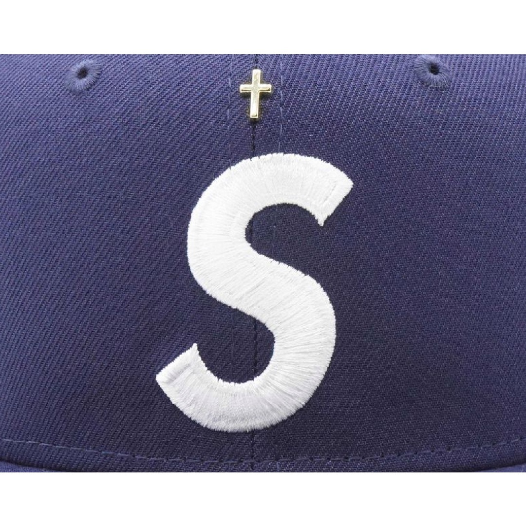ウェア Supreme Gold Cross S Logo New Era NAVY Buy Supreme Gold Cross S Logo New Era 'Black' - SS24H15
