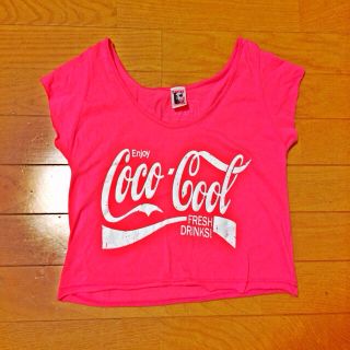 アナップ(ANAP)のCoca cola ショートトップス❤️(Tシャツ(半袖/袖なし))