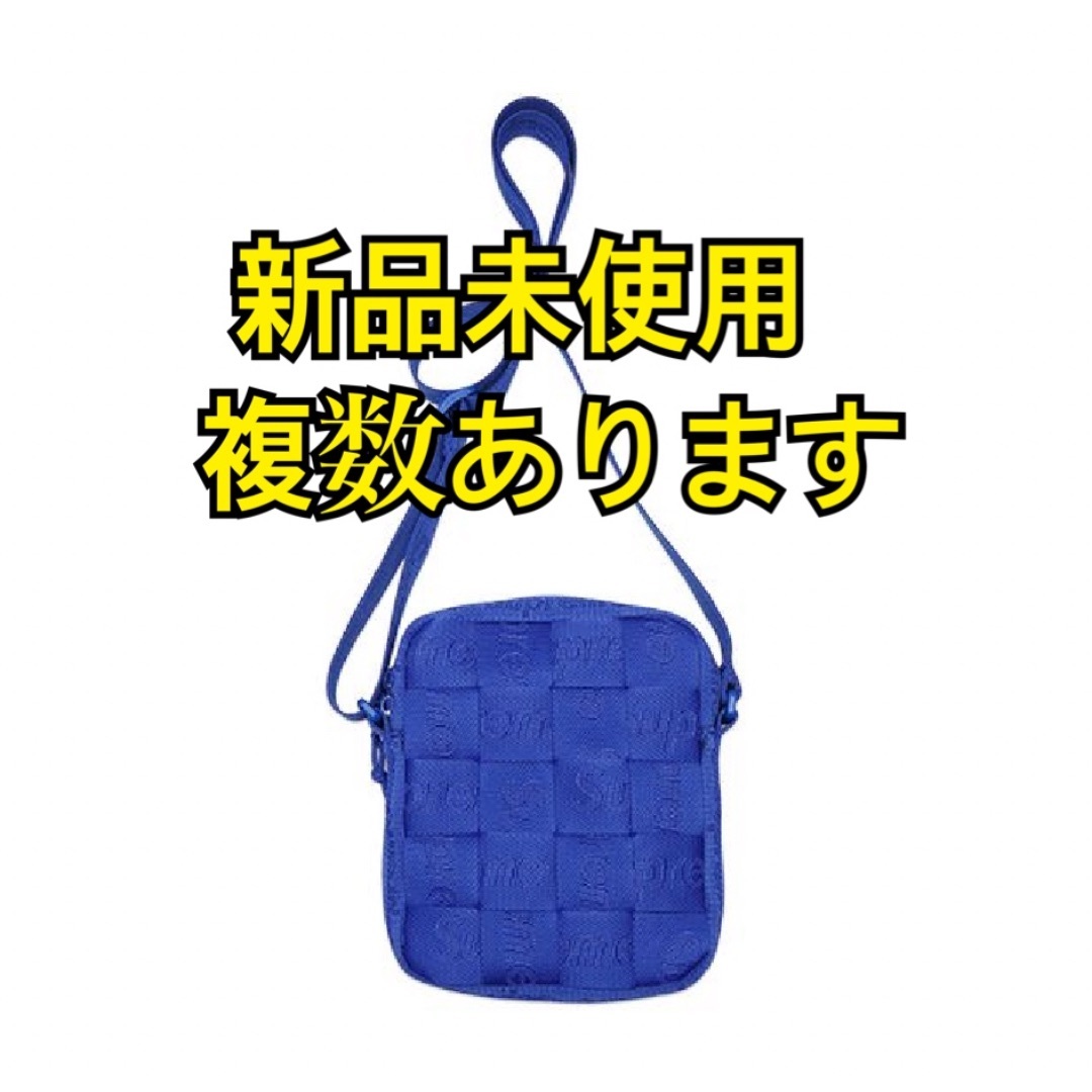 バッグ Supreme Woven Shoulder Bag Blue (24SS) Supreme Woven Shoulder Bag | Blue | FARFETCH