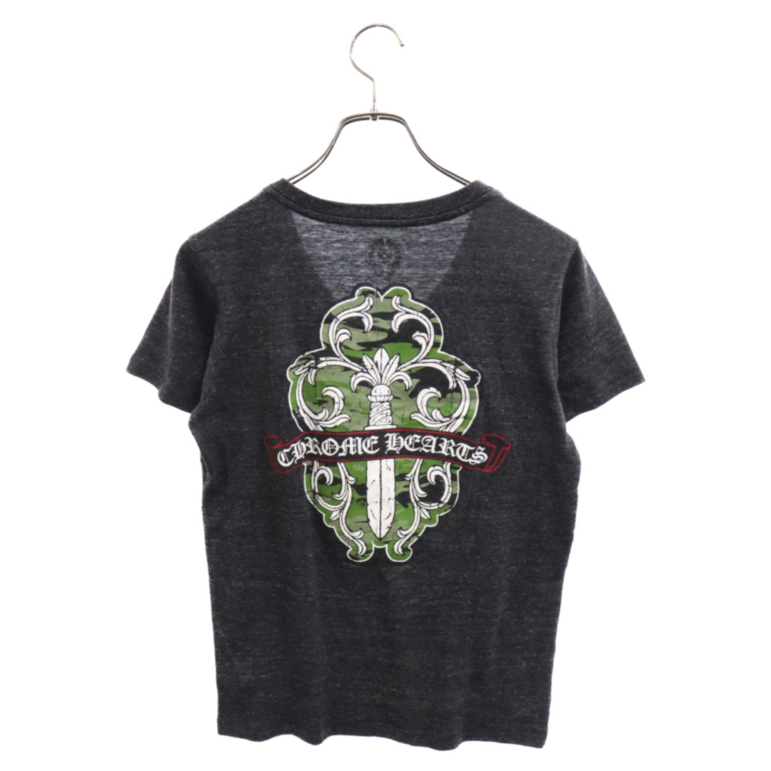 CHROME HEARTS クロムハーツ DAGGER TEE ダガーVネック半袖T CHROME HEARTS クロムハーツ DAGGER TEE ダガーVネック半袖T