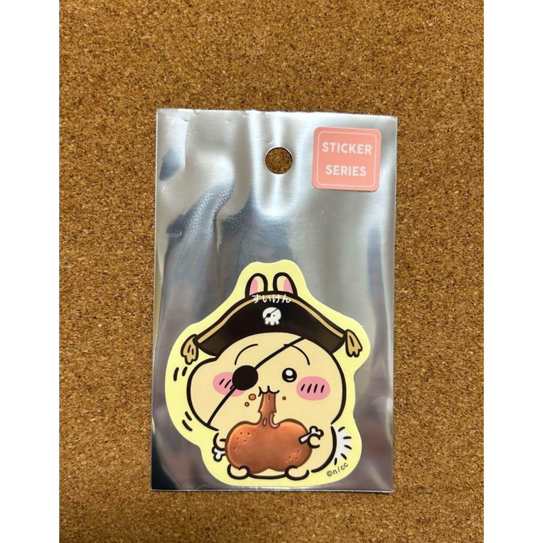ちいかわ(チイカワ)のちいかわ ちいかわアドベンチャー ステッカー うさぎ 海賊 ちいかわお台場商店 エンタメ/ホビーのおもちゃ/ぬいぐるみ(キャラクターグッズ)の商品写真