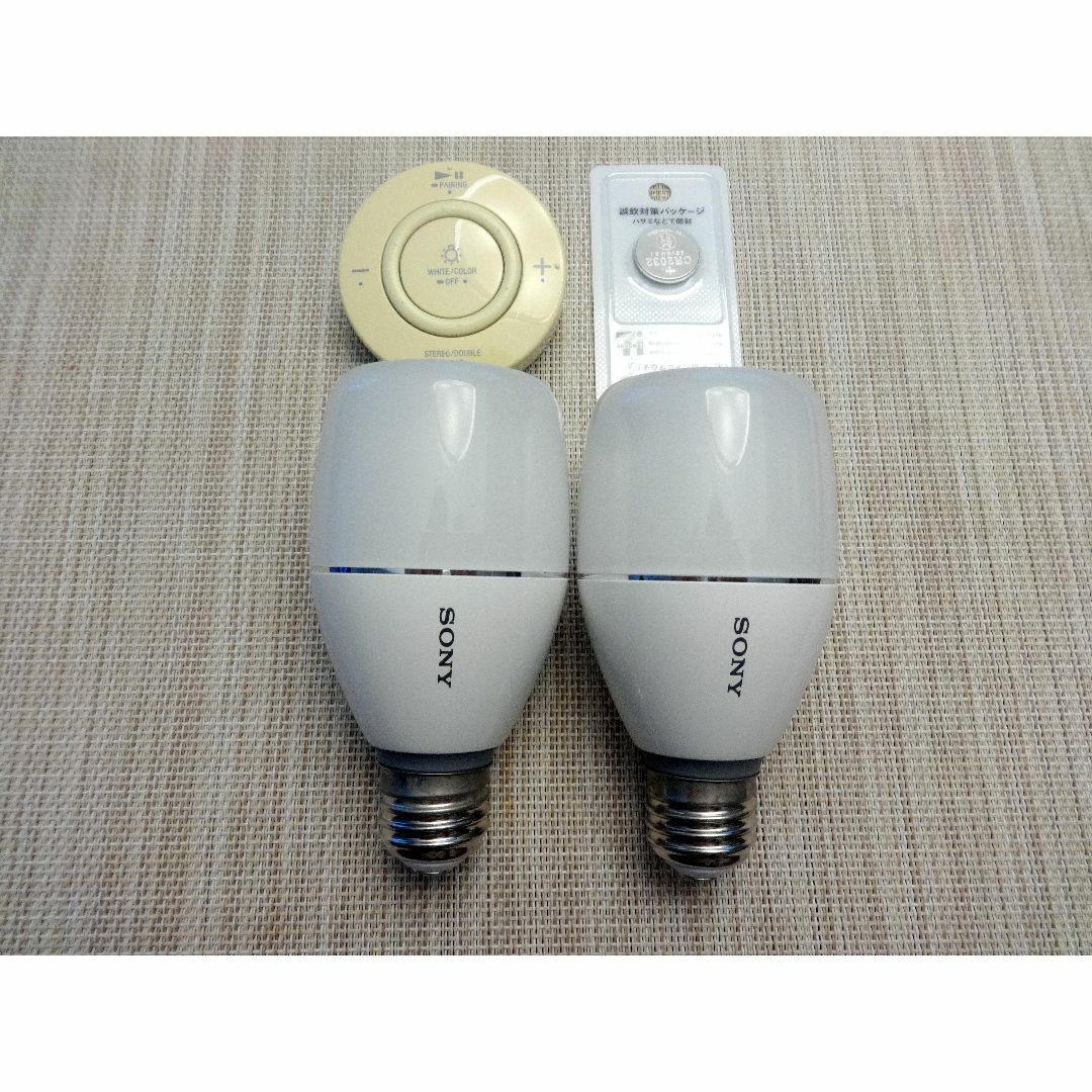 ソニー LED電球スピーカー LineMeコード・ケージ セット売り ソニー LED電球スピーカー LineMeコード・ケージ セット売り
