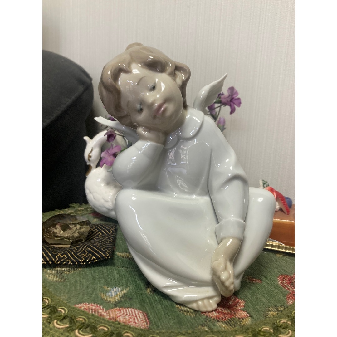 LLADRO リヤドロ フィギュリン 天使 可愛い お祈り ANGEL