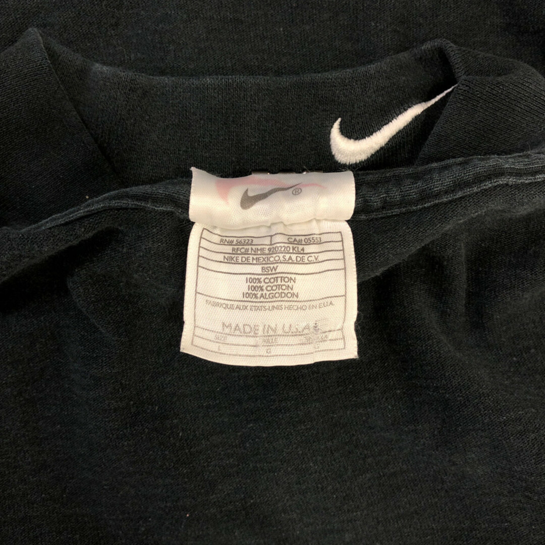 NIKE - 90年代 USA製 NIKE ナイキ モックネック 長袖Tシャツ NIKE - 90年代 USA製 NIKE ナイキ モックネック 長袖Tシャツ