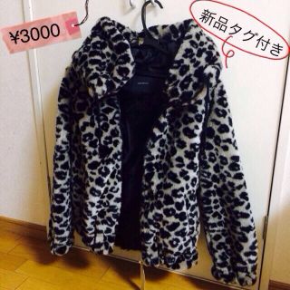 ワールドワイドラブ(WORLD WIDE LOVE!)の再値下げ！(新品)モコモコファーコート(毛皮/ファーコート)