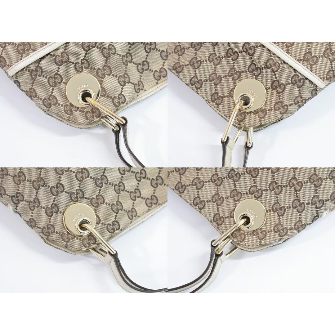 GUCCI - 本物 グッチ GUCCI GGキャンバス トートバッグ GUCCI - 本物 グッチ GUCCI GGキャンバス トートバッグ