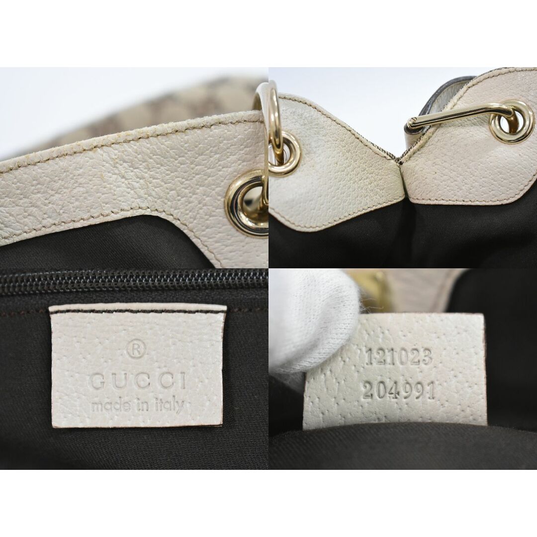 GUCCI - 本物 グッチ GUCCI GGキャンバス トートバッグ GUCCI - 本物 グッチ GUCCI GGキャンバス トートバッグ