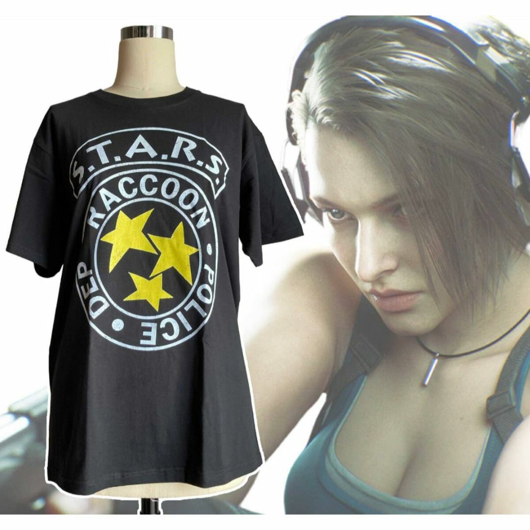 バイオハザード S.T.A.R.S./スターズ Tシャツ Mサイズ」 730の バイオハザード S.T.A.R.S./スターズ Tシャツ Mサイズ」 730の