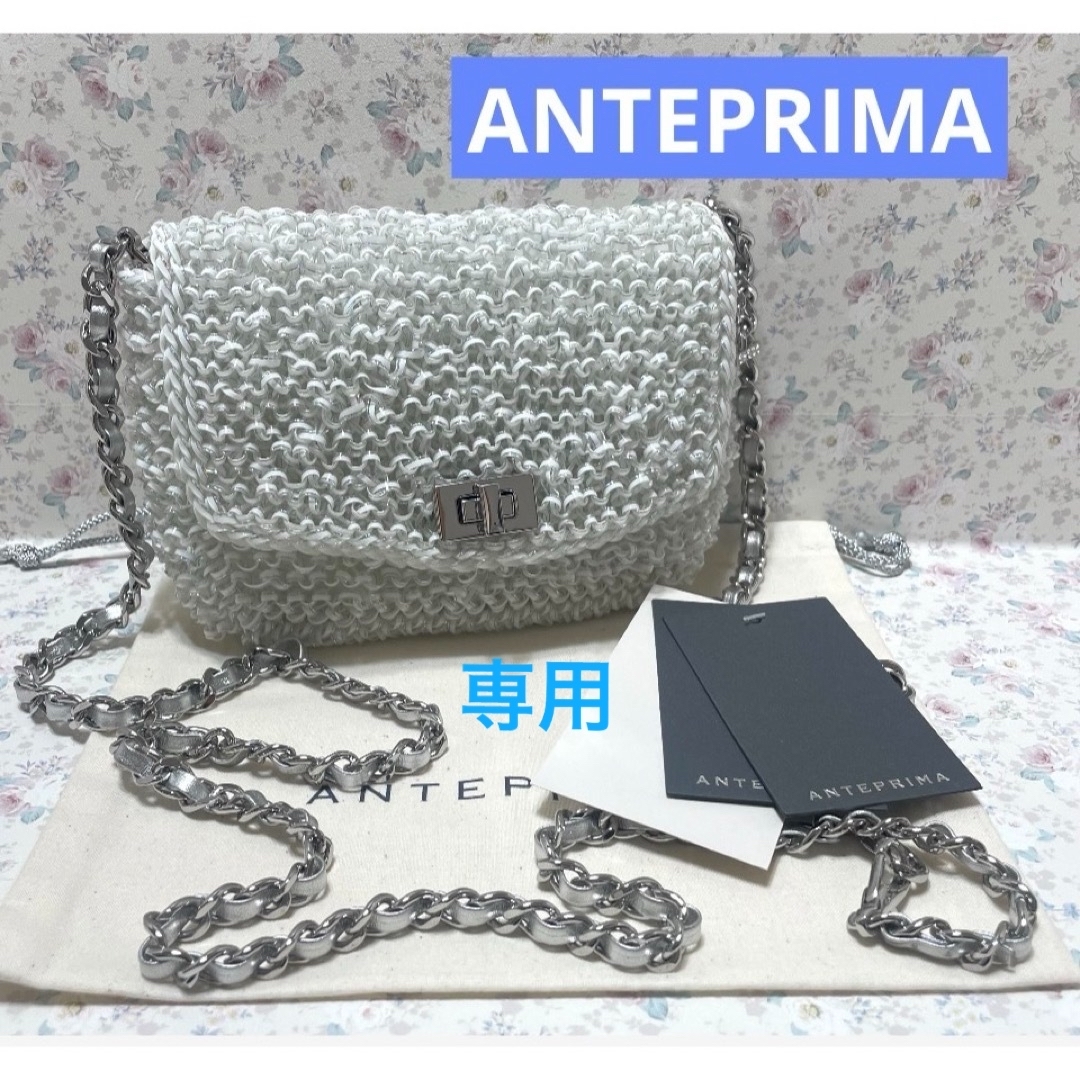 専用 ☆アンテプリマ☆ ルッケット ワイヤーバッグ オーロラホワイト 専用 ☆アンテプリマ☆ ルッケット ワイヤーバッグ オーロラホワイト