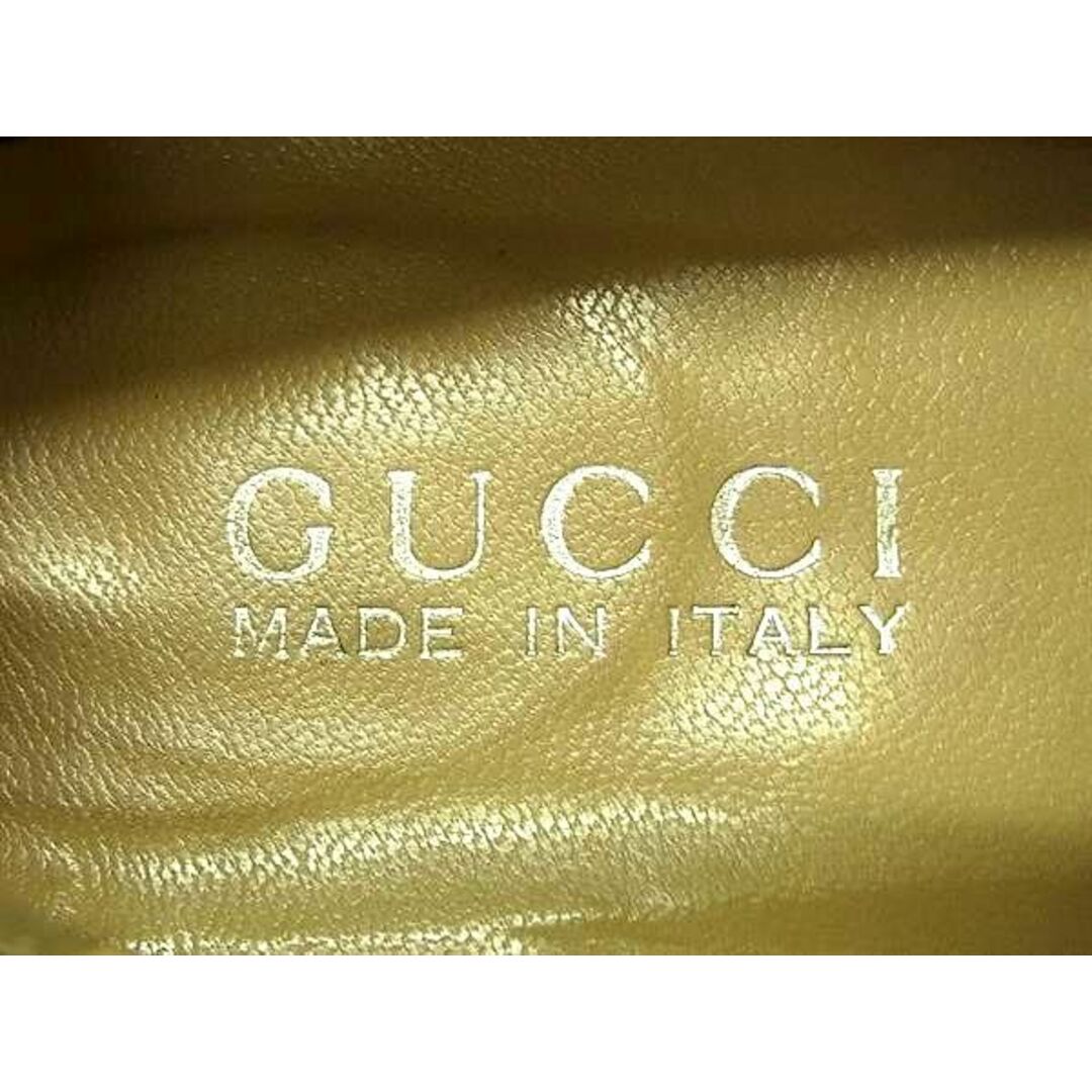 GUCCI - GUCCI グッチ メタルプレート スエード ローファー 表記 GUCCI - GUCCI グッチ メタルプレート スエード ローファー 表記