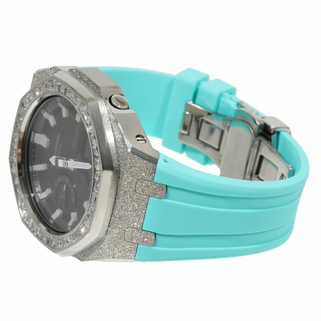 G-SHOCK - G-SHOCK GA2100 カスタム フロステッド バゲットCZ G-SHOCK - G-SHOCK GA2100 カスタム フロステッド バゲットCZ