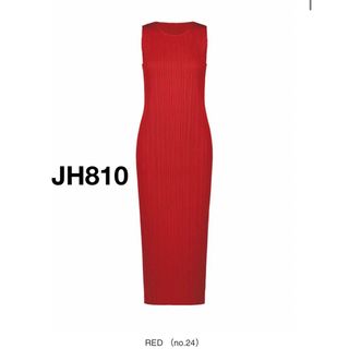 PLEATS PLEASE ISSEY MIYAKE(ひざ丈ワンピース ・ レッド/赤色 PLEATS PLEASE ISSEY MIYAKE(ひざ丈ワンピース ・ レッド/赤色
