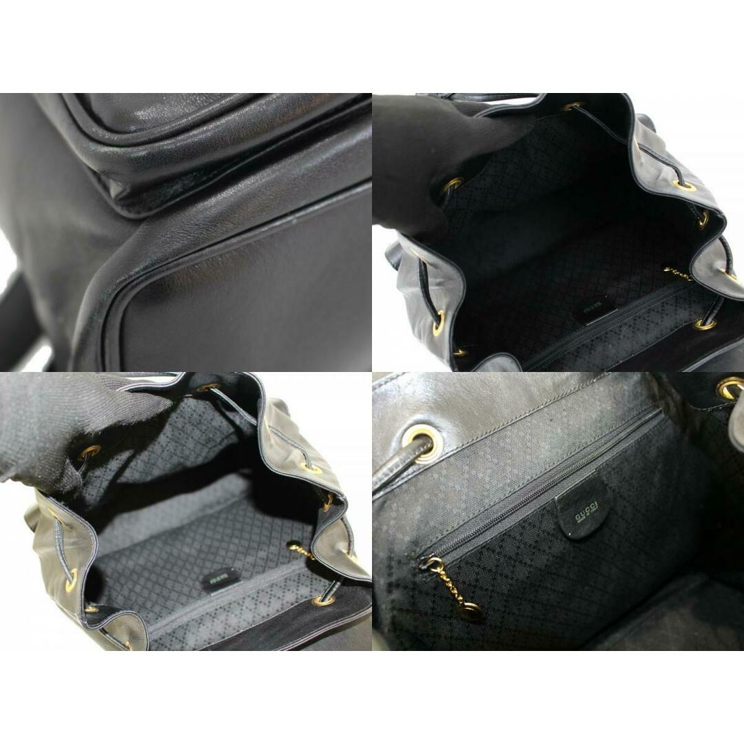 GUCCI - 【布袋あり】GUCCI グッチ バンブーバックパック GUCCI - 【布袋あり】GUCCI グッチ バンブーバックパック