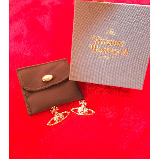 Vivienne Westwood(ヴィヴィアンウエストウッド)の限定価格☆ヴィヴィアン ピンクゴールド ピアス レディースのアクセサリー(ピアス)の商品写真