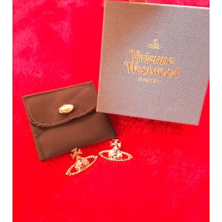 ヴィヴィアンウエストウッド(Vivienne Westwood)の限定価格☆ヴィヴィアン ピンクゴールド ピアス(ピアス)