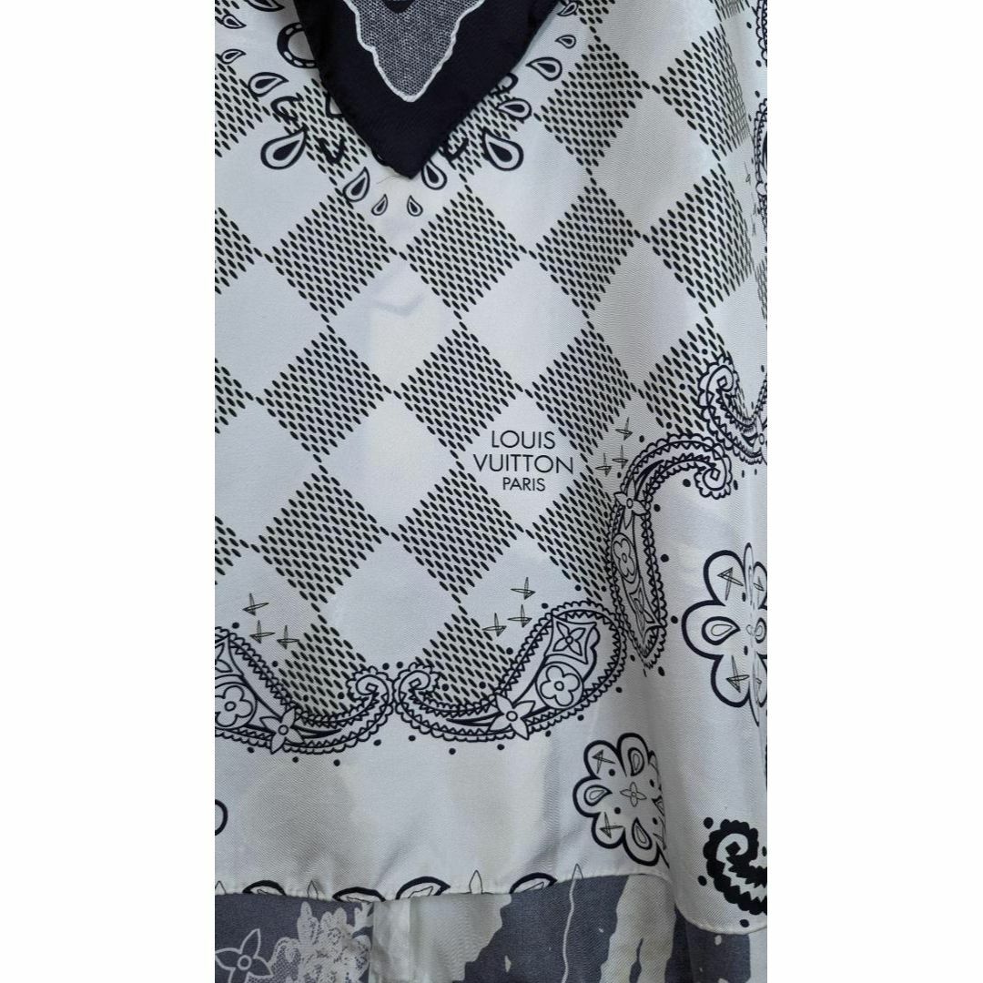 LOUIS VUITTON - 【美品】ルイヴィトン シルク ロング スカーフ LOUIS VUITTON - 【美品】ルイヴィトン シルク ロング スカーフ
