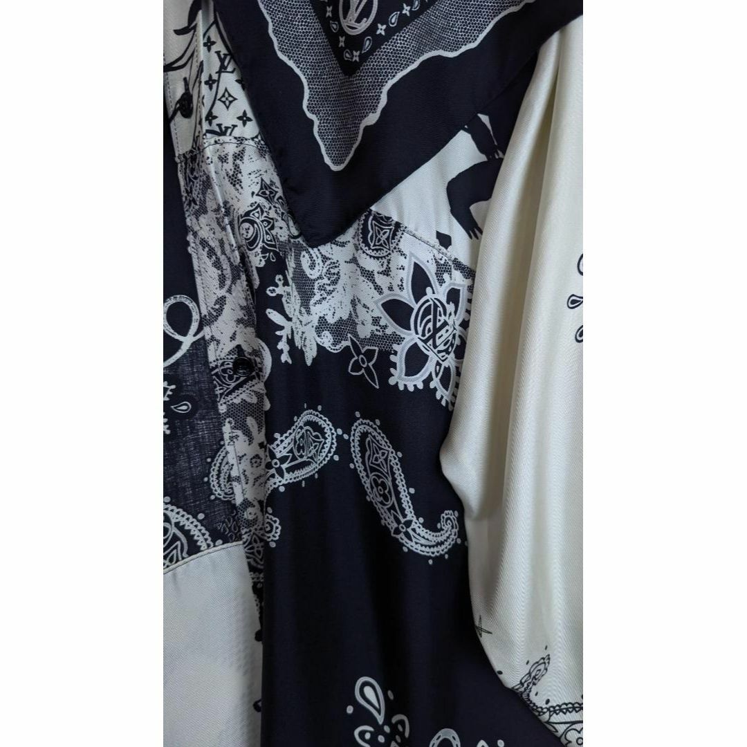 LOUIS VUITTON - 【美品】ルイヴィトン シルク ロング スカーフ LOUIS VUITTON - 【美品】ルイヴィトン シルク ロング スカーフ
