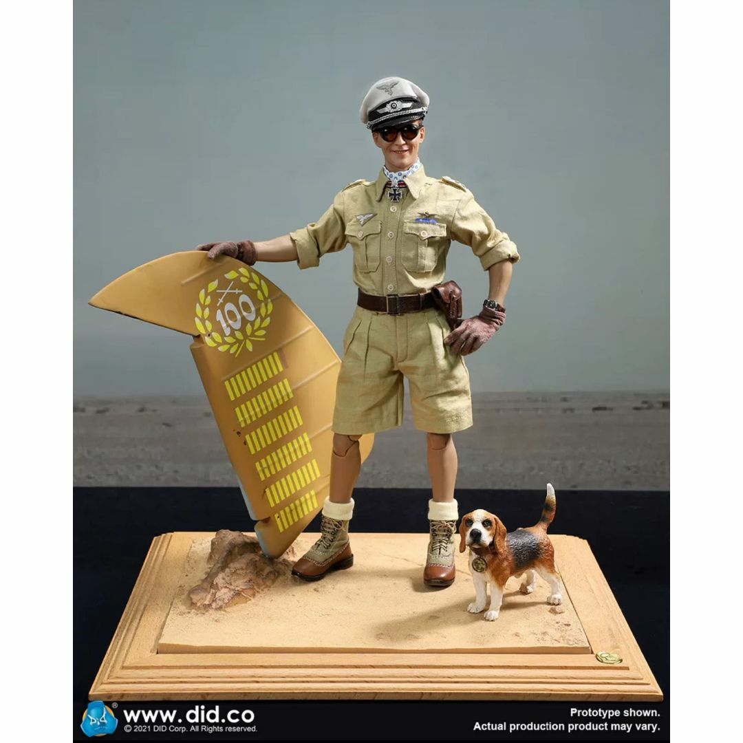 DID 1/6 WW2 ドイツ空軍 エース・パイロット アフリカの星 未 DID 1/6 WW2 ドイツ空軍 エース・パイロット アフリカの星 未