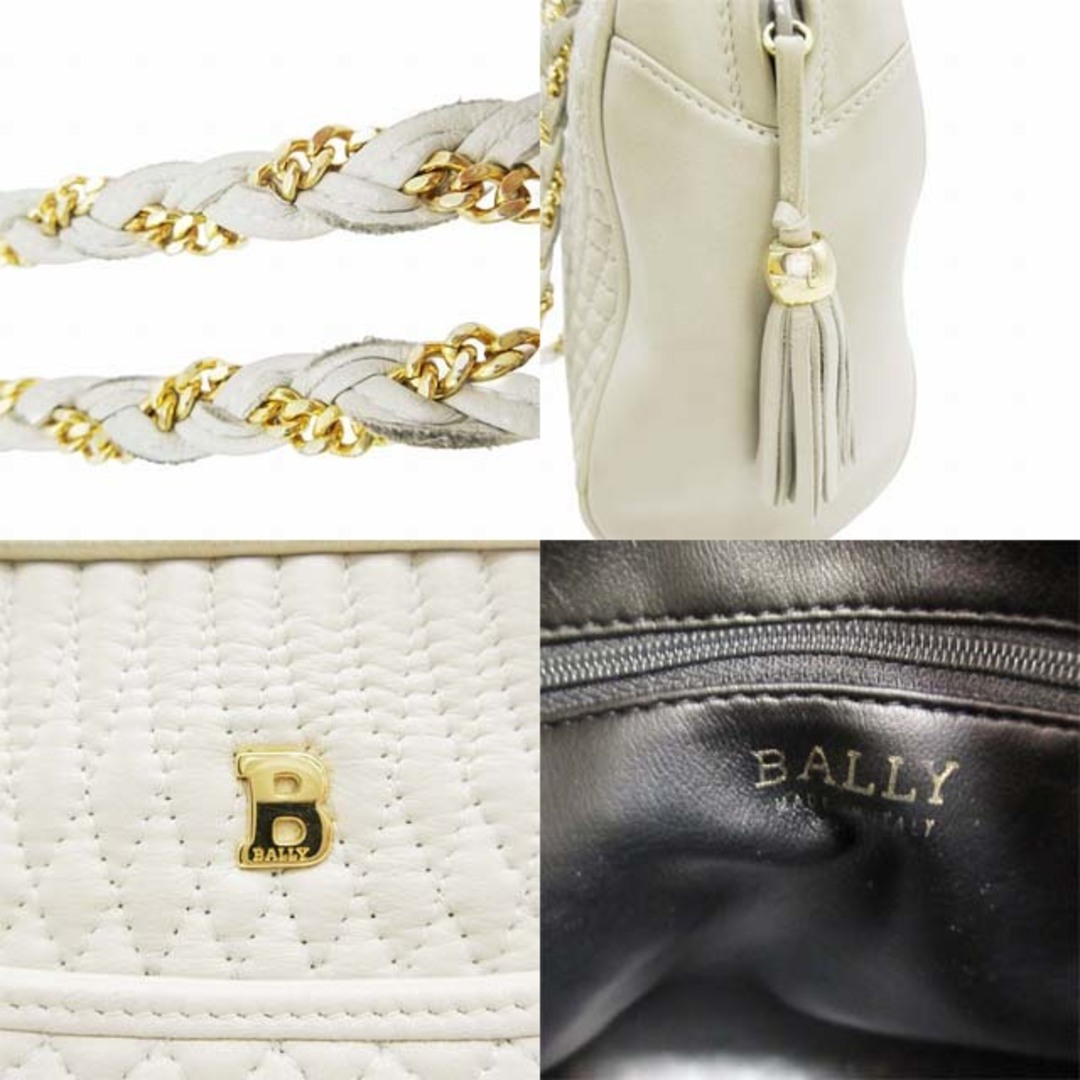 BALLY チェーンショルダー キルティング ショルダーバッグ レディース BALLY チェーンショルダー キルティング ショルダーバッグ レディース