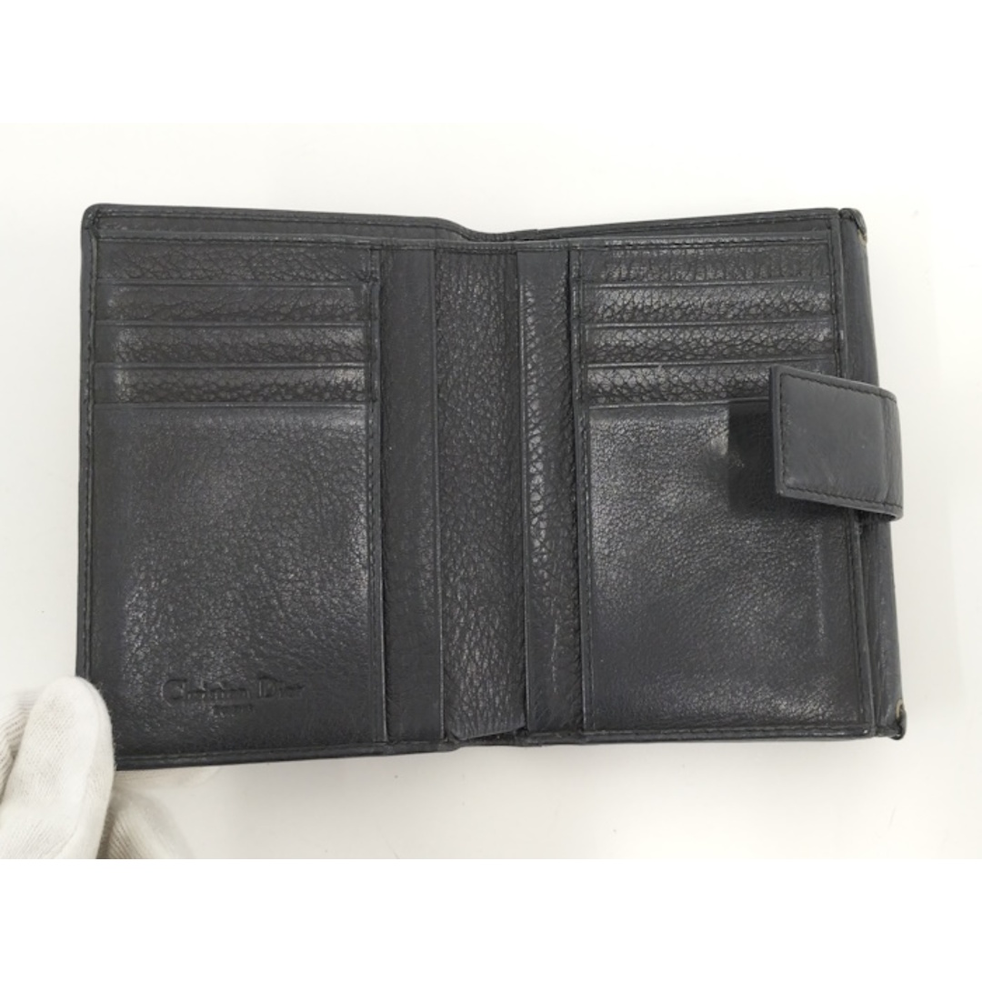 Christian Dior - Christian Dior ハートプレート 二つ折り財布 Christian Dior - Christian Dior ハートプレート 二つ折り財布