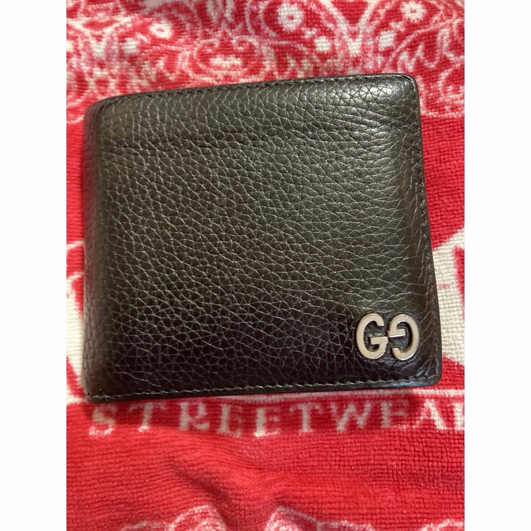GUCCI - 早いモノ勝ち。値下げ中。GUCCI2つ折り財布!!美品 GUCCI - 早いモノ勝ち。値下げ中。GUCCI2つ折り財布!!美品