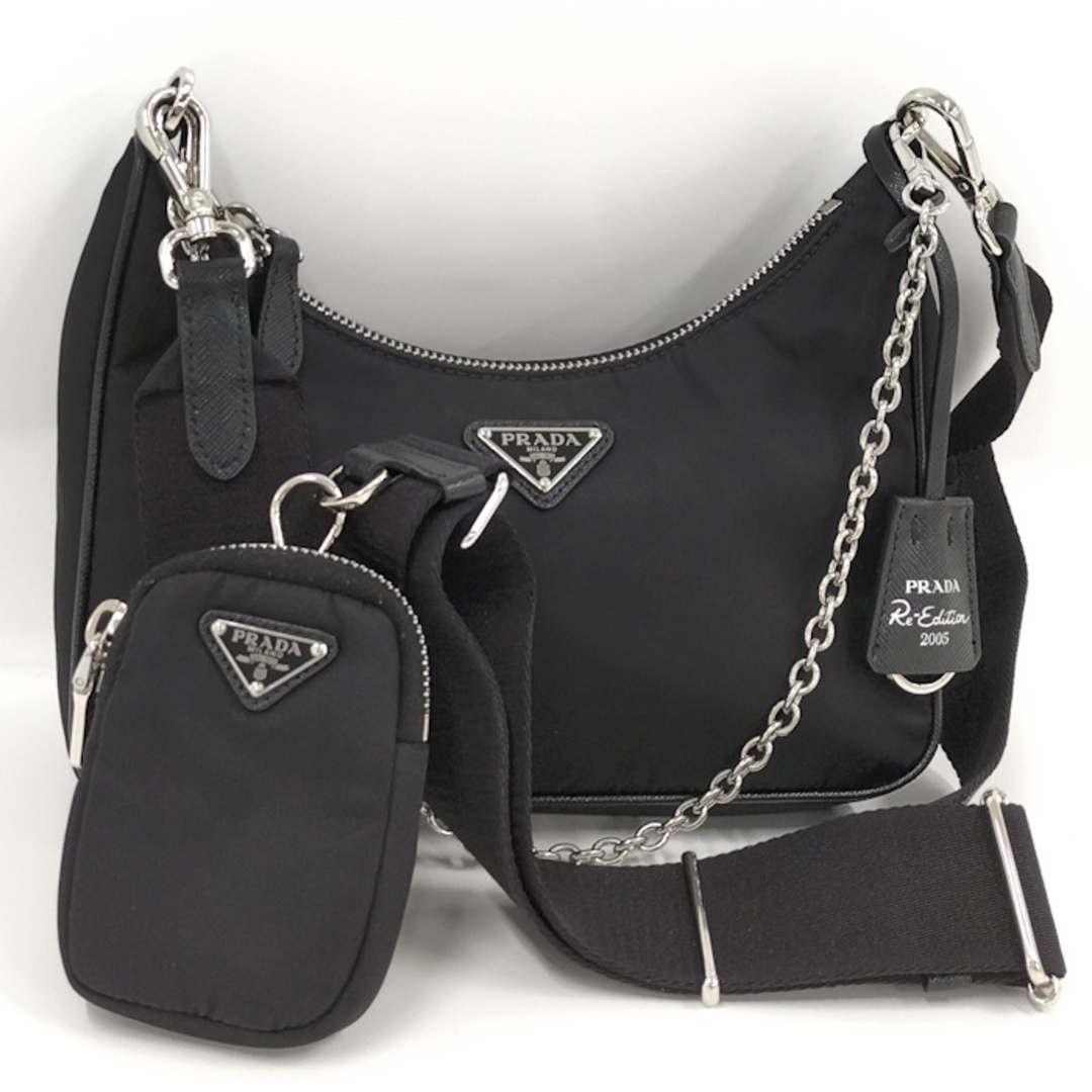 PRADA - PRADA Re-Edition ショルダーバッグ ナイロン 1BH204の PRADA - PRADA Re-Edition ショルダーバッグ ナイロン 1BH204の