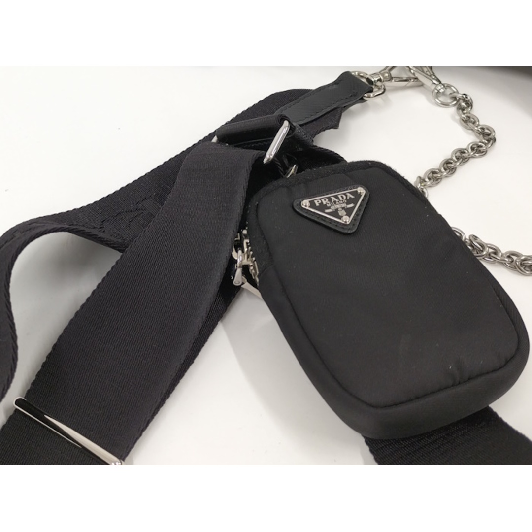 PRADA - PRADA Re-Edition ショルダーバッグ ナイロン 1BH204の PRADA - PRADA Re-Edition ショルダーバッグ ナイロン 1BH204の