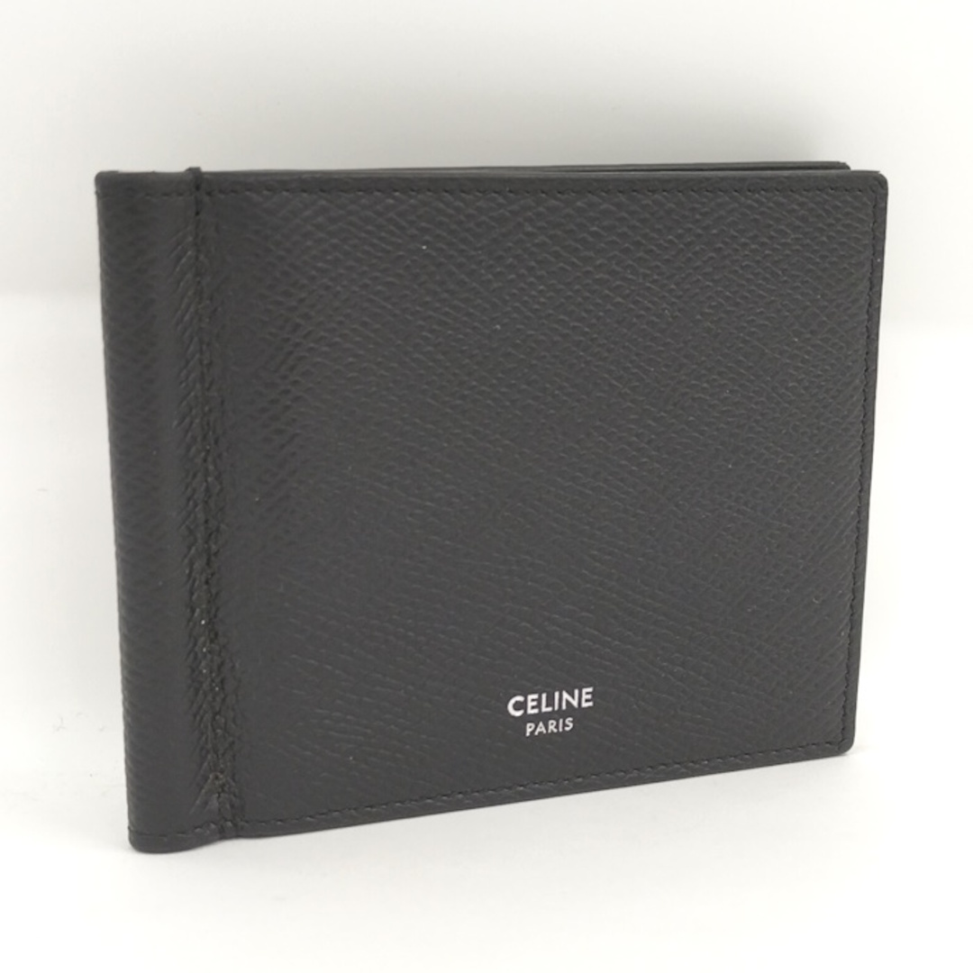 CELINE - CELINE ビルクリップウォレット マネークリップ レザー CELINE - CELINE ビルクリップウォレット マネークリップ レザー