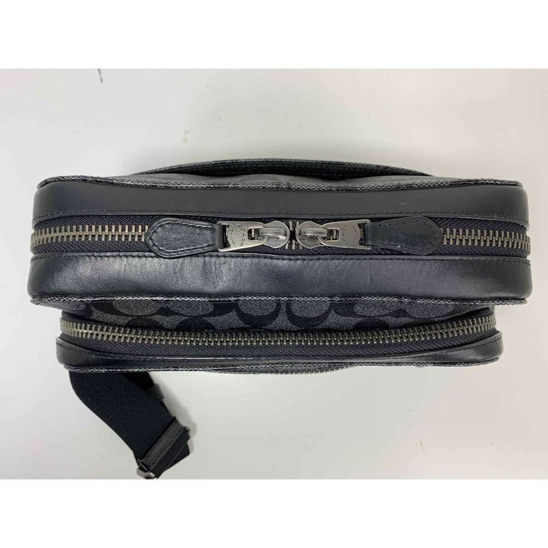 COACH - 良品! コーチ メンズ COACH シグネチャー ショルダー COACH - 良品! コーチ メンズ COACH シグネチャー ショルダー