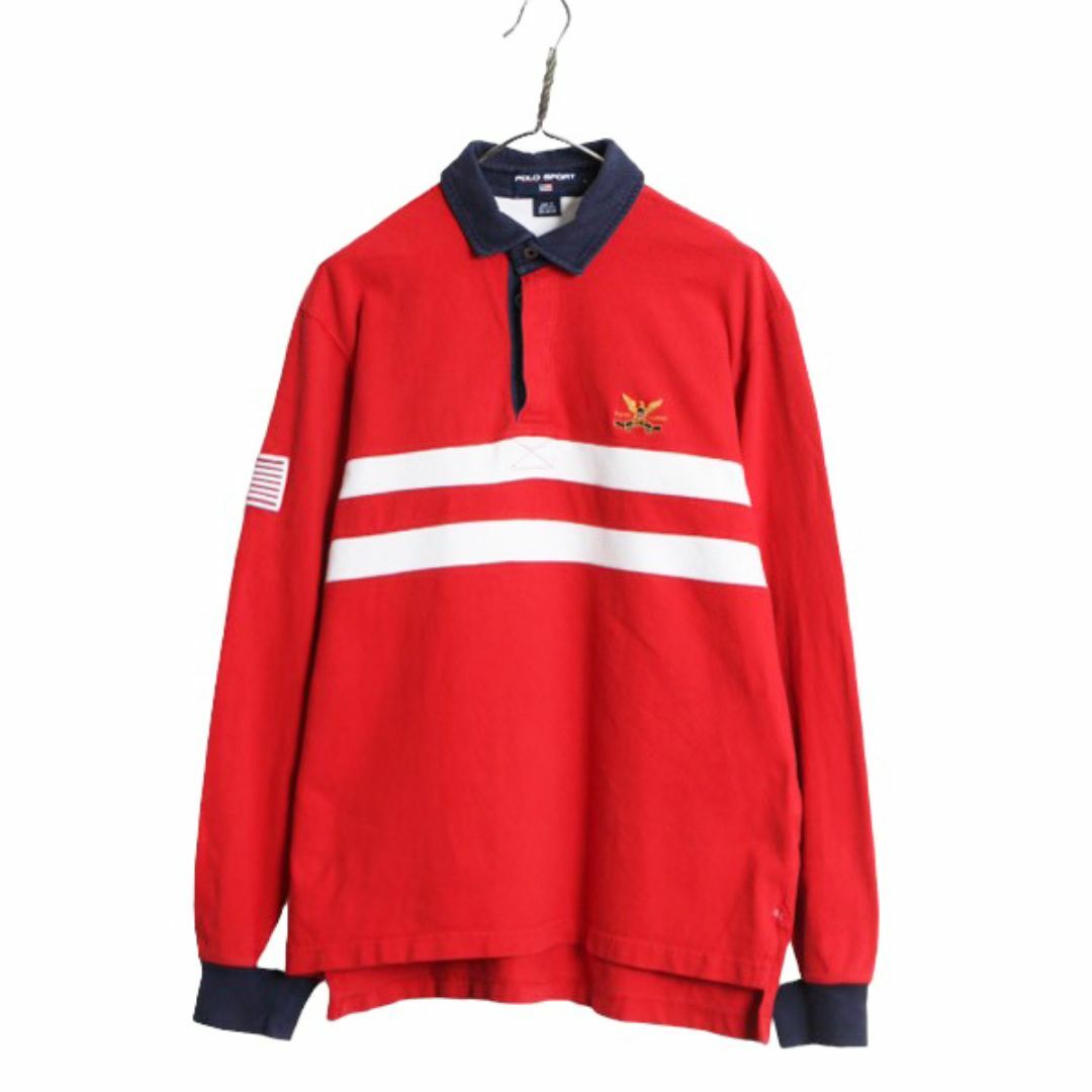Ralph Lauren - 90s ポロスポーツ ラルフローレン 長袖 ラガー Ralph Lauren - 90s ポロスポーツ ラルフローレン 長袖 ラガー