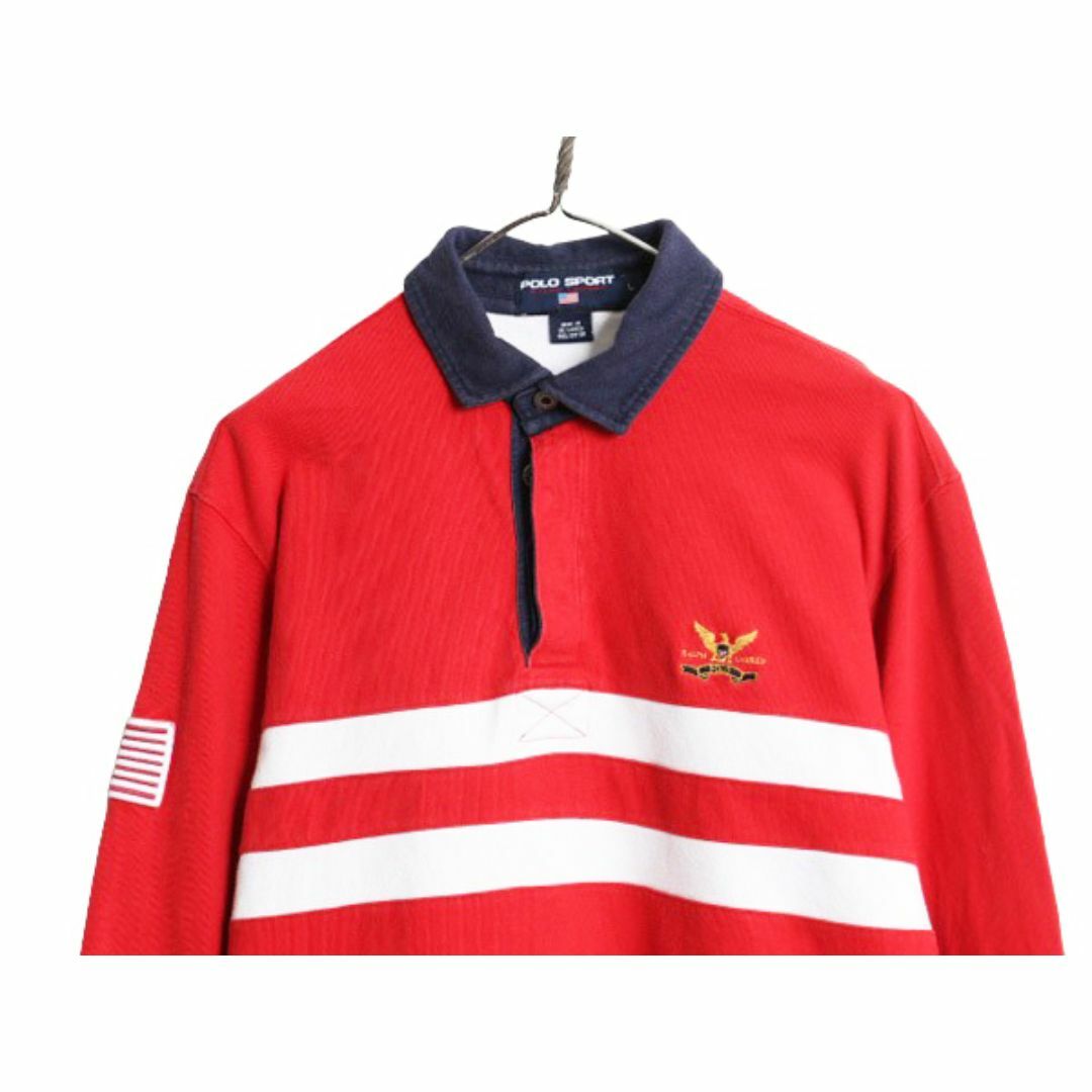 Ralph Lauren - 90s ポロスポーツ ラルフローレン 長袖 ラガー Ralph Lauren - 90s ポロスポーツ ラルフローレン 長袖 ラガー