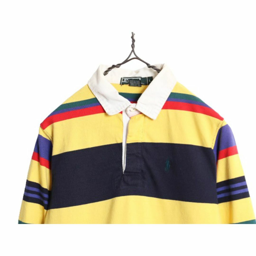 Ralph Lauren - 90s USA製 ポロ ラルフローレン ボーダー 長袖 Ralph Lauren - 90s USA製 ポロ ラルフローレン ボーダー 長袖