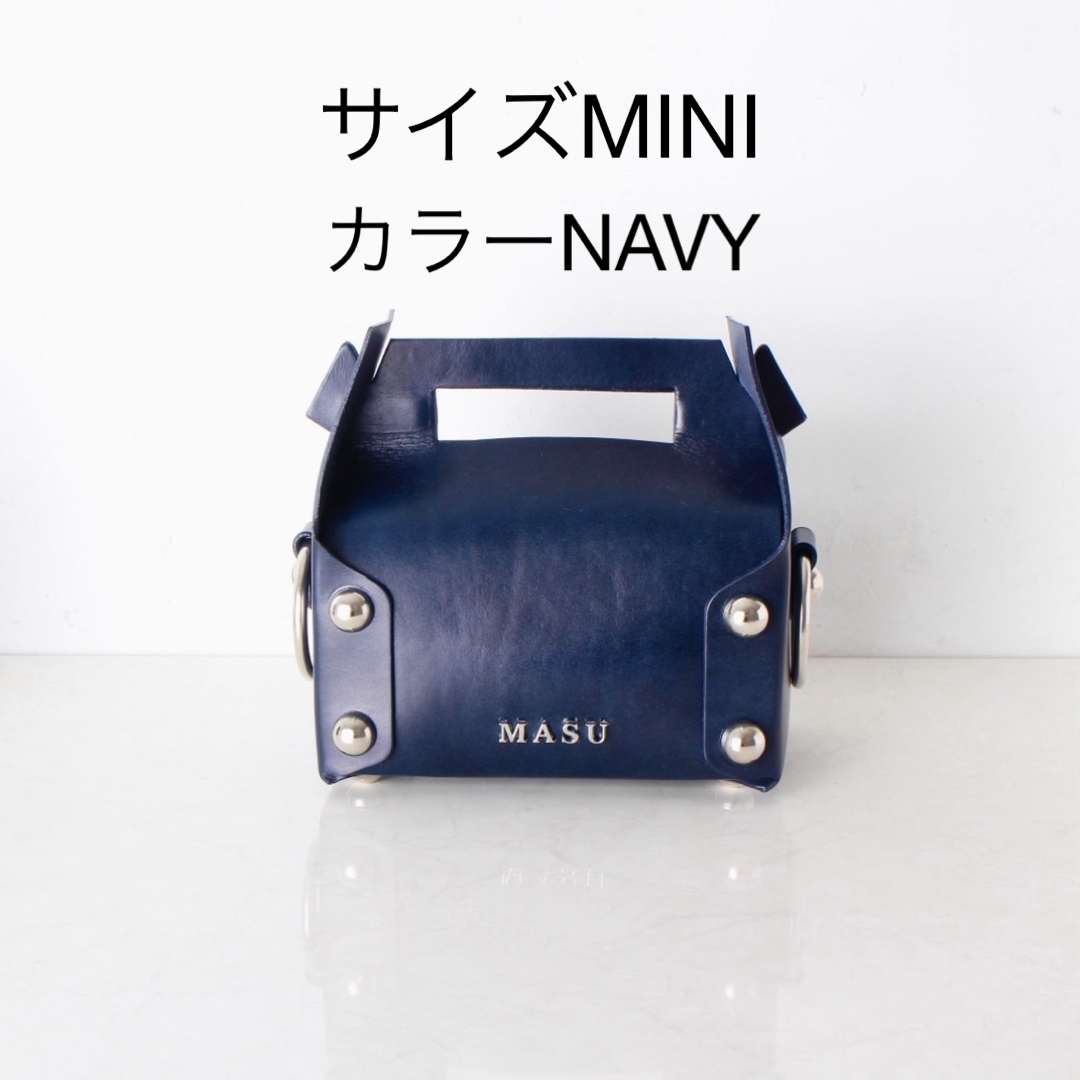 MASU 24AW LEATHER CAKE MINI BAG ケーキバッグ MASU 24AW LEATHER CAKE MINI BAG ケーキバッグ