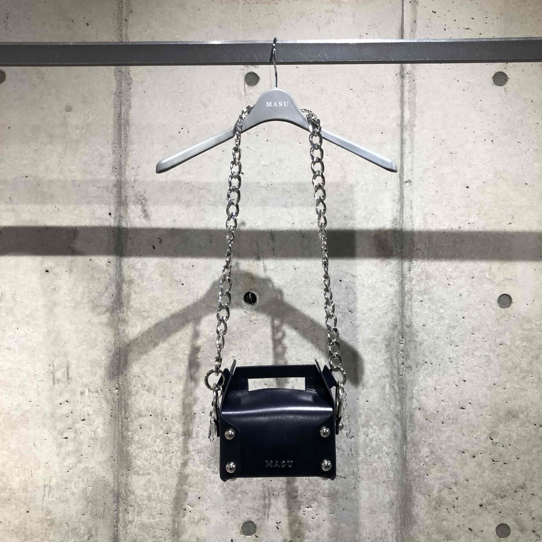 MASU 24AW LEATHER CAKE MINI BAG ケーキバッグ MASU 24AW LEATHER CAKE MINI BAG ケーキバッグ
