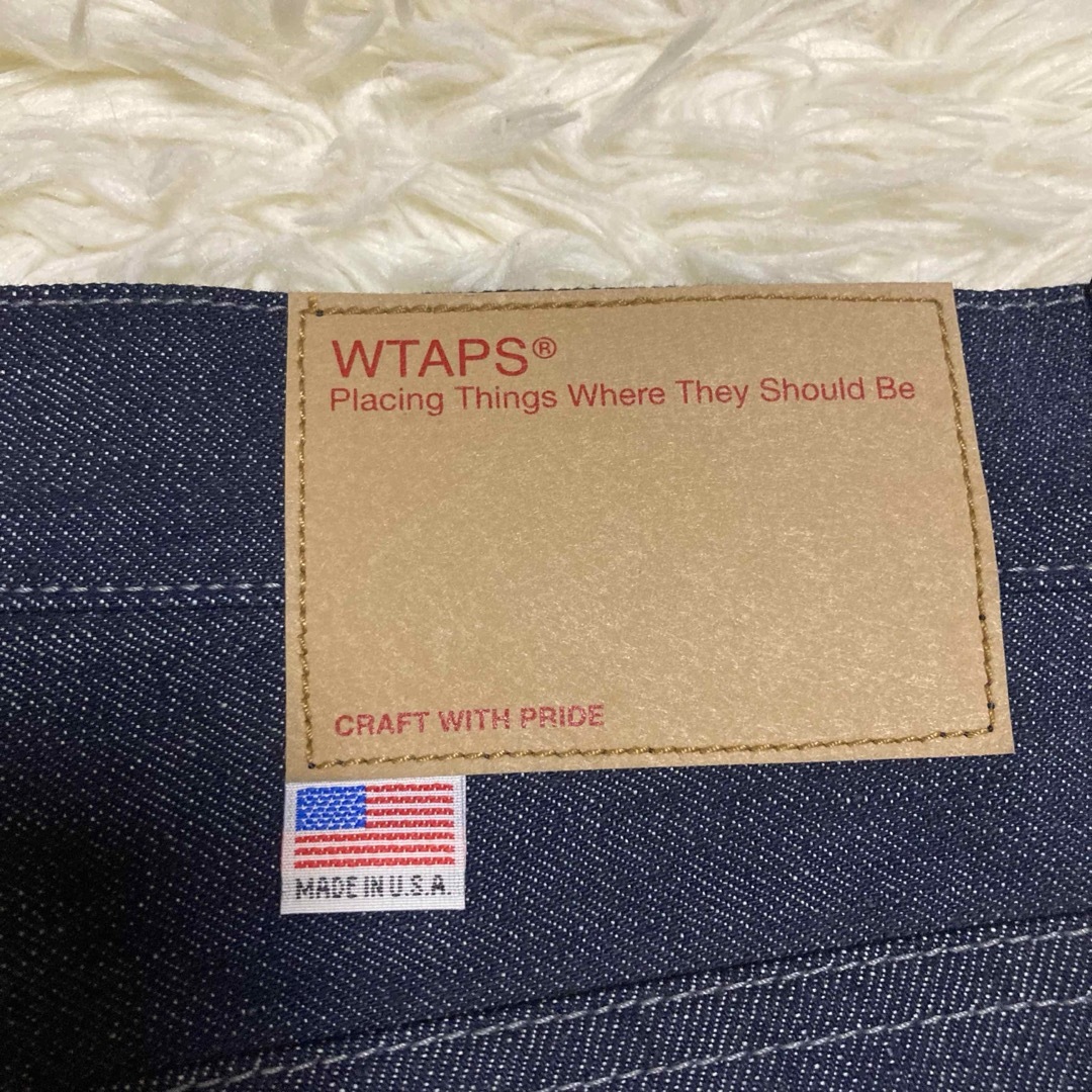 W)taps - 未使用 ダブルタップス リジット blues skinny raw 29 W)taps - 未使用 ダブルタップス リジット blues skinny raw 29